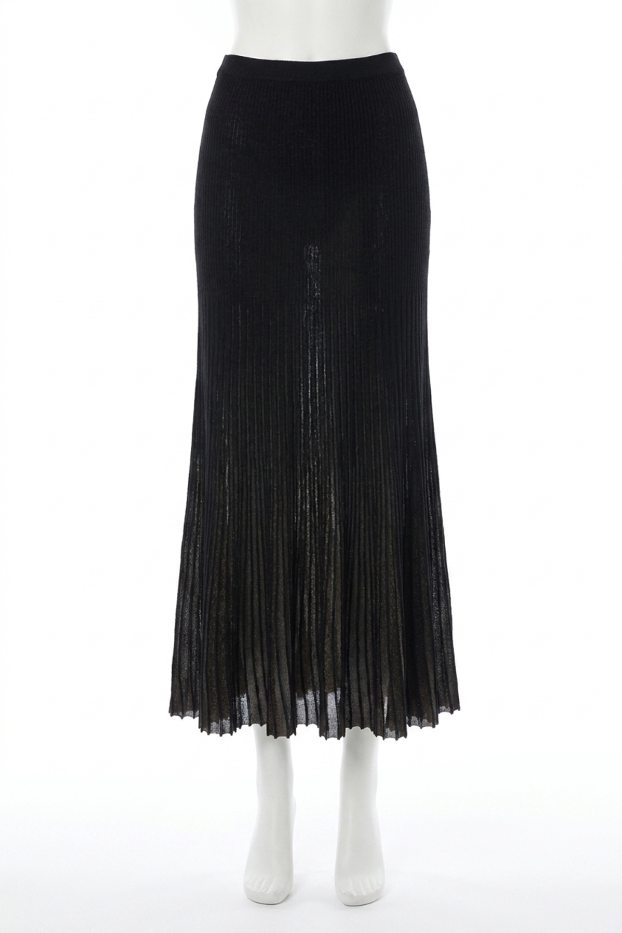 NEW ULLA JOHNSON vera midi skirt in black